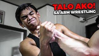 NATALO AKO sa ARM WRESTLING!! (Trashtalkan)