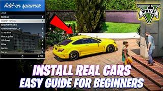 How To Add Real Cars in GTA 5 | GTA 5 Mods Tutorial | Easy Guide For Beginners