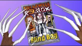 Paper DIY Halloween Roblox Paper Doll Blind Bag Unboxing| ASMR| How to make Roblox Blind Bag