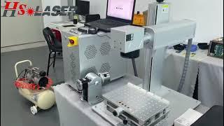 20W mopa M7 laser marking machine from HS LASER