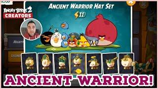 Ancient Warrior Hat Set and the Arena Top 500 | Angry Birds 2