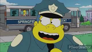 Simpsons: Chief Wiggum Makes Friends with Homer