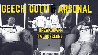 Geechi Gotti & Arsonal Break Down TWORK VS CLONE