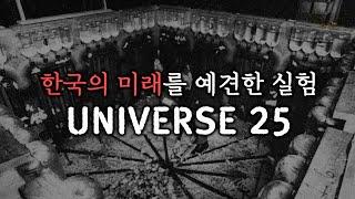 실험 ’유니버스 25‘의 섬뜩한 결론