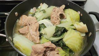 Nilagang Baboy/Baka (Pork/Beef Soup w/ Vegetables)