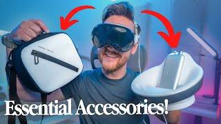 5 Apple Vision Pro Accessories You NEED To Try - My Favorite Accessories After 9 Months!