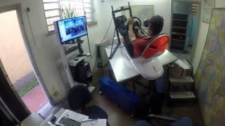 6DOF stewart platform motion simulator - From Leandro Tercette - video 2