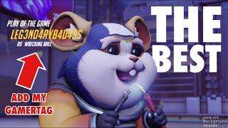 The BEST Hammond Highlight Reel Ever | Overwatch (Wrecking Ball)