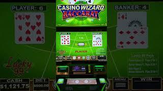 $500 Video Baccarat! #lasvegas #baccarat