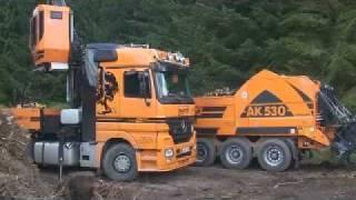 Doppstadt DW producing Biomass.mp4