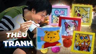 𝐓𝐨𝐧𝐲 | Làm Tranh Bông Gòn Tặng Fan  𝐇𝐚𝐧𝐝𝐦𝐚𝐝𝐞 𝐄𝐦𝐛𝐫𝐨𝐢𝐝𝐞𝐫𝐲