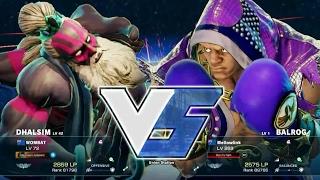 Street Fighter V //  Mellowlink Vs WOMBAT [3]