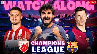 Red Star Belgrade v Barcelona | Inter v Arsenal LIVE Score | Watch along & Reaction 24/25