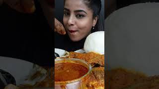 ASMR Eating Spicy Fufu,Chicken Curry,Fish Curry,Soup,Leg Piece,Rice Big Bites ASMR Eating Mukbang