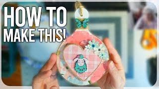 Beautiful DIY Spring Ornament Decoration – Easy & Fun to Make!