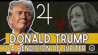 Donald Trump y su victoria astrológica #trump #harris #donaldtrump #usa #jupiter #presidente