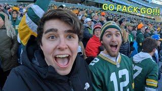 My First Ever NFL GAME DAY Experience | Packer Fan!!!