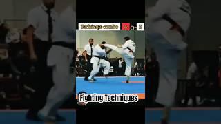 Fighting Techniques #martialarts #taekwondo #bredanfou #karate #shorts #asifcheema #selfdefense #mma