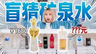 盲猜12种矿泉水！最贵的竟然2000元一瓶？！| Blind Testing Of Mineral Water