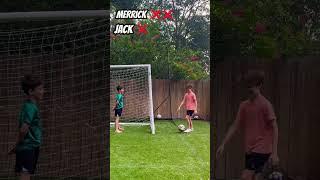 Don’t Flinch Challenge! HappyJack V.S Merrick!#fyp#foryou#soccer#tiktok#viral#challenge