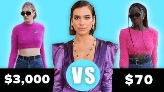 $3,000 Vs. $70 Dua Lipa Outfit