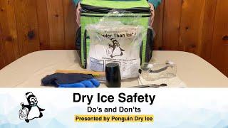 Dry Ice Safety: Do’s and Don’ts