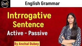 Intrrogative Sentence । Active  - Passive Voice  Yes/ No Types, Wh Types । English Grammar ..