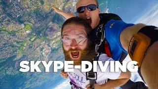 Skydiving On Skype To The Parents | Hostelworld