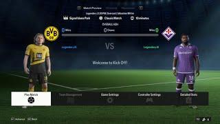 EA SPORTS FC 24 - Borussia Dortmund vs Fiorentina [4K 60FPS]