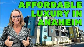 AFFORDABLE LUXURY: Touring Brand New Home In Anaheim, CA - Top 10 Cities To Live In California!