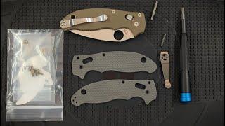 The Manix 2 Project Scale Replacement & Tunning The Knife