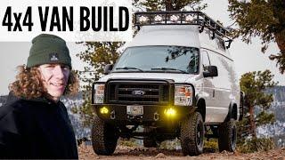 Revealing My 4x4 Converted Van & Walk-around