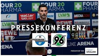 PK nach dem Spiel | SC Paderborn - Hannover 96