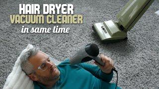 #844, VACUUM CLEANER and HAIR DRYER in same time, relaxing sound for sleep