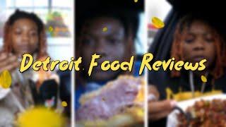 PLACES TO EAT IN #DETROIT MICHIGAN | ROLLITUPK FOOD REVIEW RECAP HILARIOUS REVIEWS & Roast Sessions