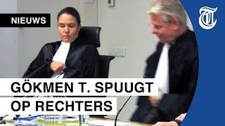 Gökmen T. misdraagt zich in rechtbank