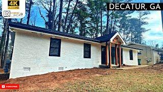 Newly Renovated Mid-Century Ranch Home for Rent in Decatur GA- Metro Atlanta Real Estate