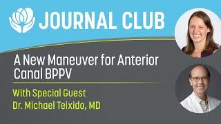 Journal Club- A New Maneuver for Anterior Canal BPPV