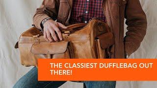 Buffalo Jackson Roosevelt Buffalo Leather Travel Bag  | RYOutfitters First Look