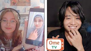 OME TV .. Tapi Bule Cantik Ini Pengen Masuk ISLAM 