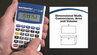 Home ProjectCalc Dimensional Math and Conversions How To