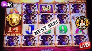 MASSIVE MUST SEE JACKPOT on Buffalo Gold