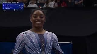 The GOAT Simone Biles on vault night 1 | U.S. Olympic Gymnastics Trials