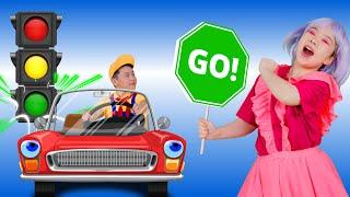 Red Light, Green Light Song & more | Kids Funny Songs