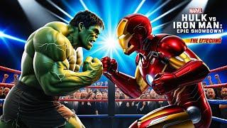 Iron Man vs Hulk: Epic Boxing Showdown!  #Shorts #MarvelFight #EpicBattle