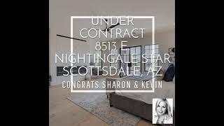 UNDER 
CONTRACT
8513 E. NIGHTINGALE STAR
SCOTTSDALE, AZ