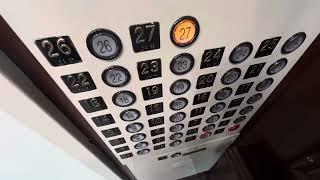 (500 Subscribers!) Scenic Westinghouse Elevators@Hilton, Memphis TN