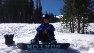 Snowboarding Soda Springs Lake Tahoe  (Created with @Magist