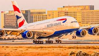 ️ 200 CLOSE UP TAKEOFFS and LANDINGS in 2 HOURS | Los Angeles Airport Plane Spotting [LAX/KLAX]