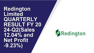 Redington Limited Consolidated Quarterly Result | Q2 Result 2024 | Redington Limited latest news